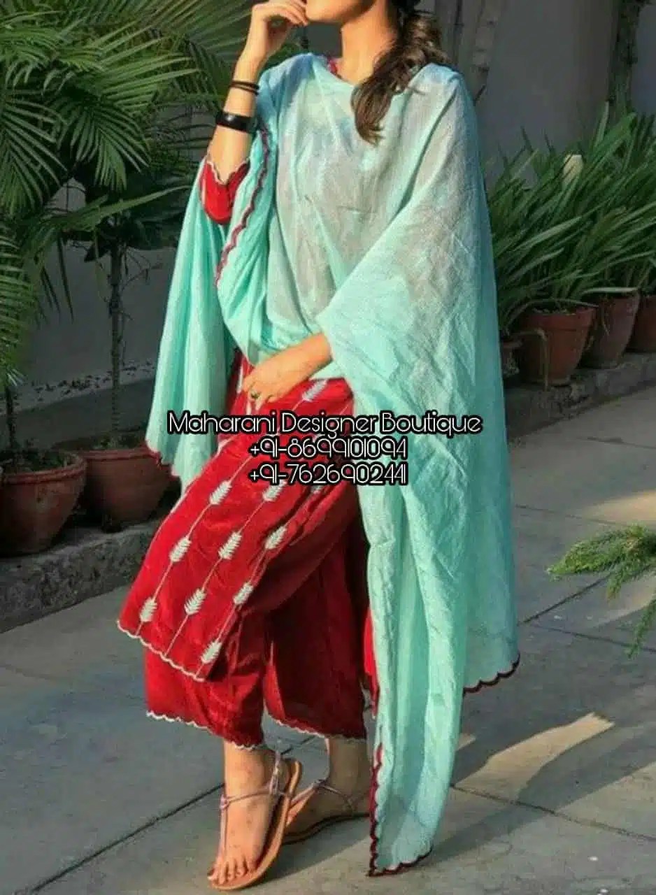 Boutique Plazo Suits Maharani Designer Boutique