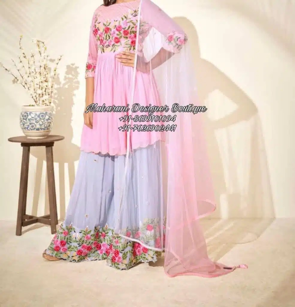 Best Designer Sharara Suits Maharani Designer Boutique