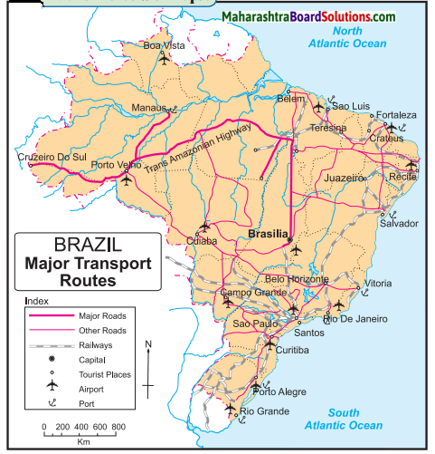 Maharashtra Board Class 10 Geography Solutions Chapter 9 Tourism, Transport and Communication 8