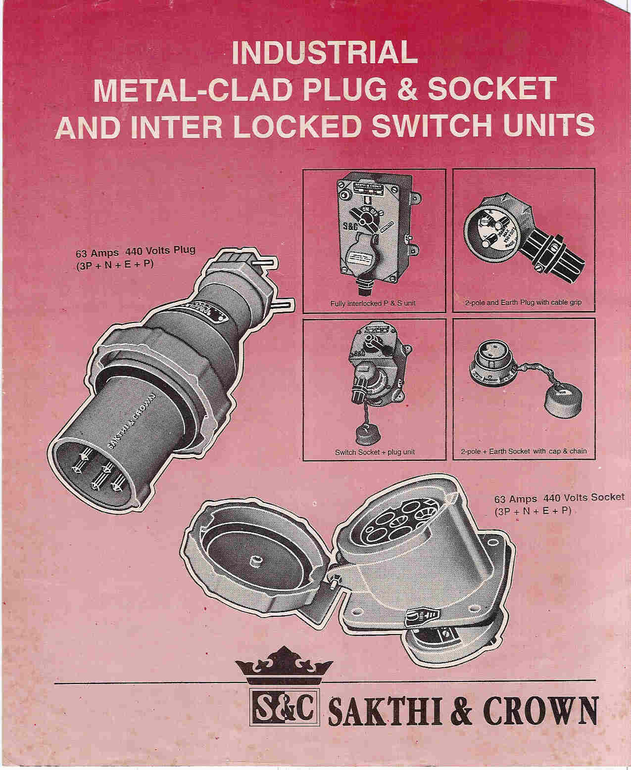 Industrial Plugs & Sockets Metal Clad Plugs & Sockets
