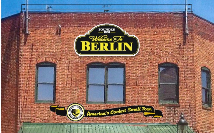 Berlin HDC approves plans for a new town hall sign Maryland