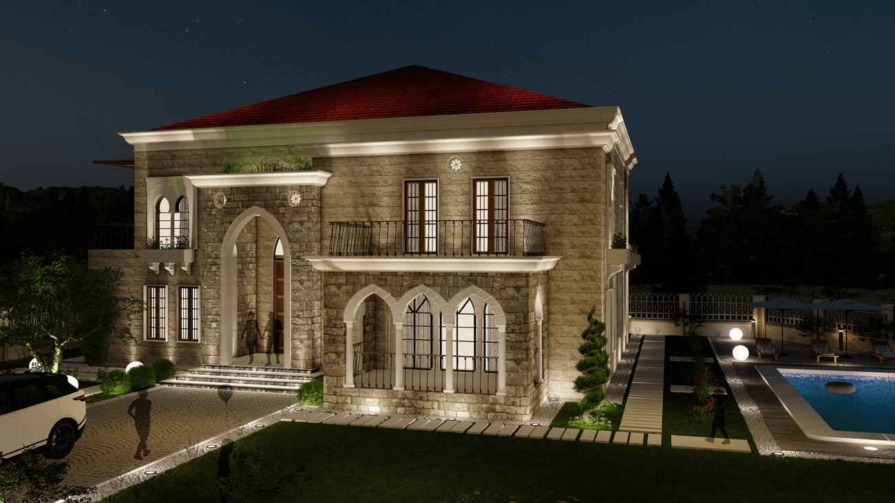 Villa Mr. M, South Lebanon Architect Moh.Mahdi Kassir Public Profile