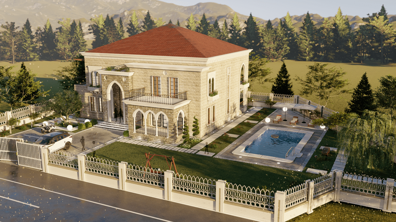 Villa Mr. M, South Lebanon Architect Moh.Mahdi Kassir Public Profile