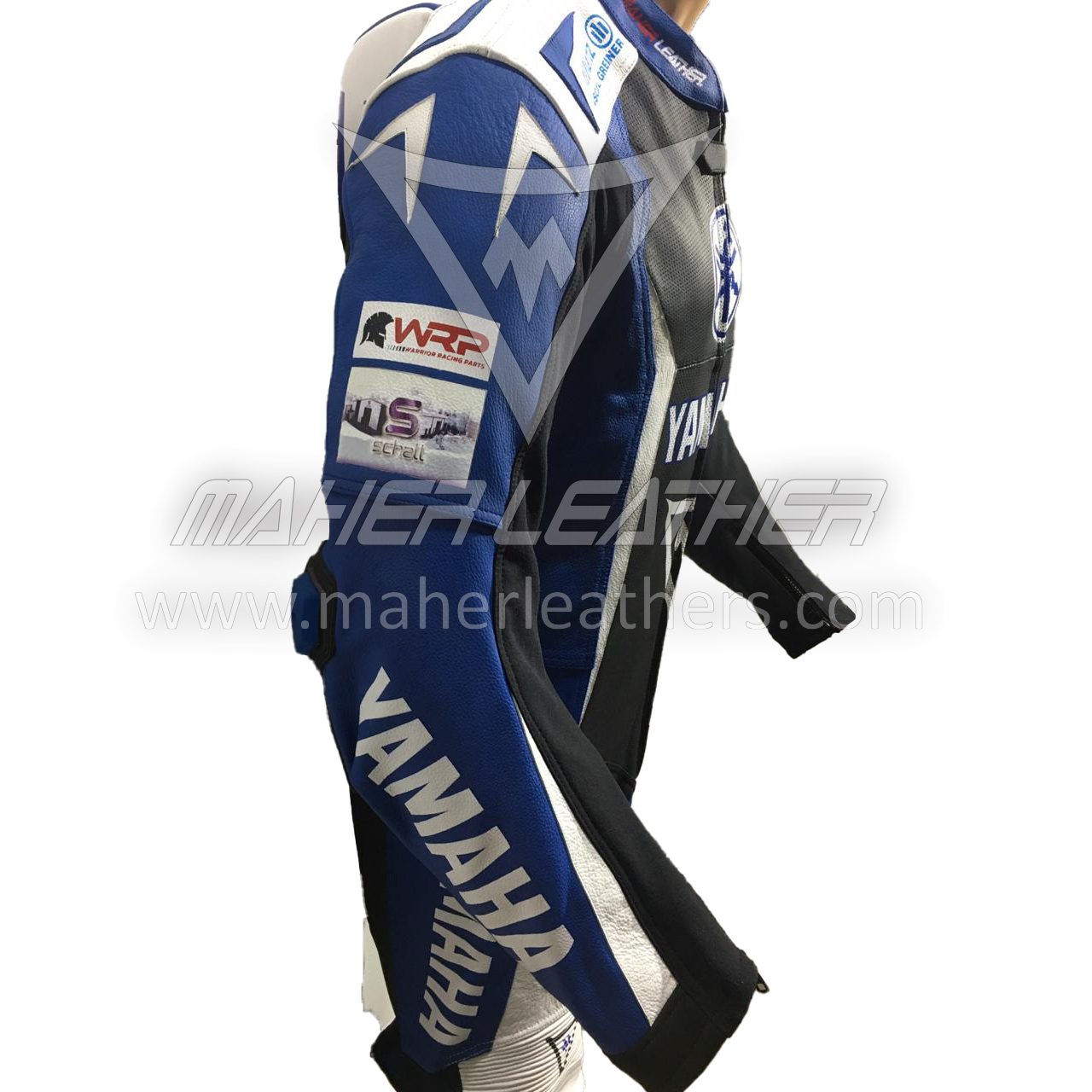 yamaha motorcycle racing suit leather riding apparel