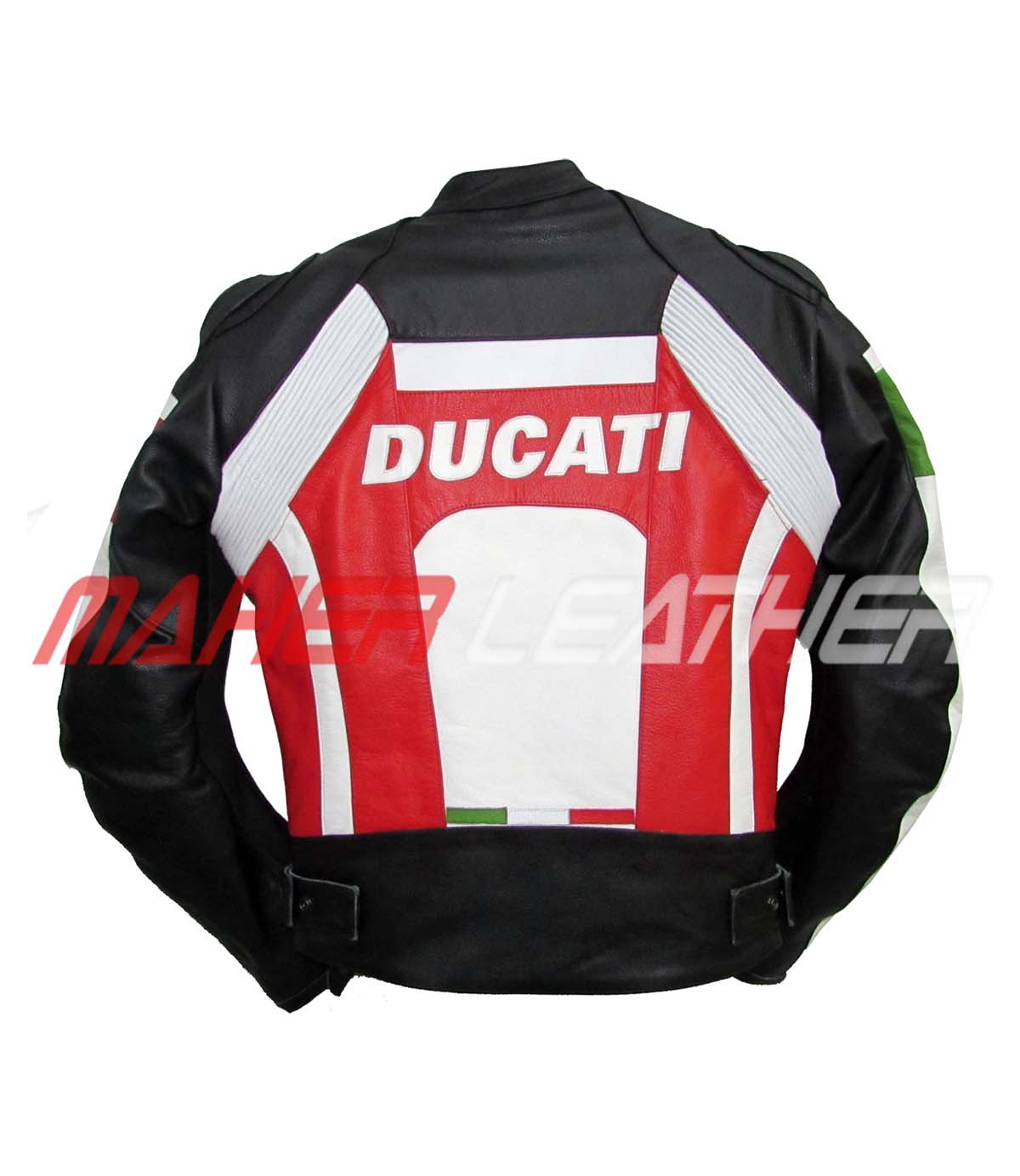 Leather Ducati motorcycle jacket for sale Maher leathers
