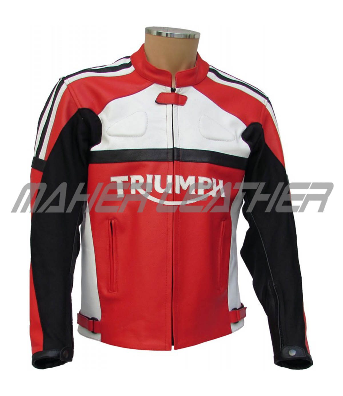 Triumph Motorbike Jacket Maher Leathers