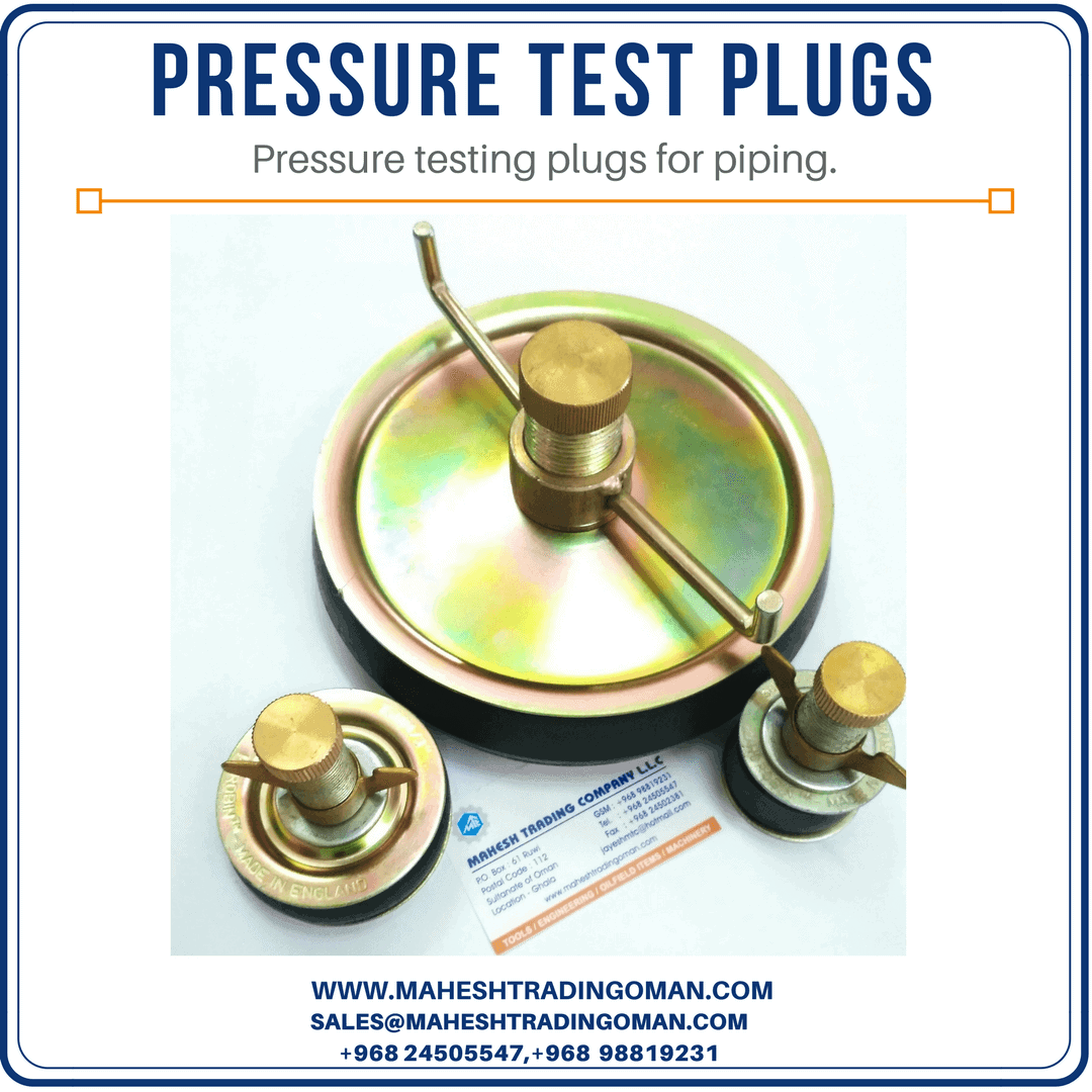 TEST PLUGS Mahesh Trading Company LLC, Oman