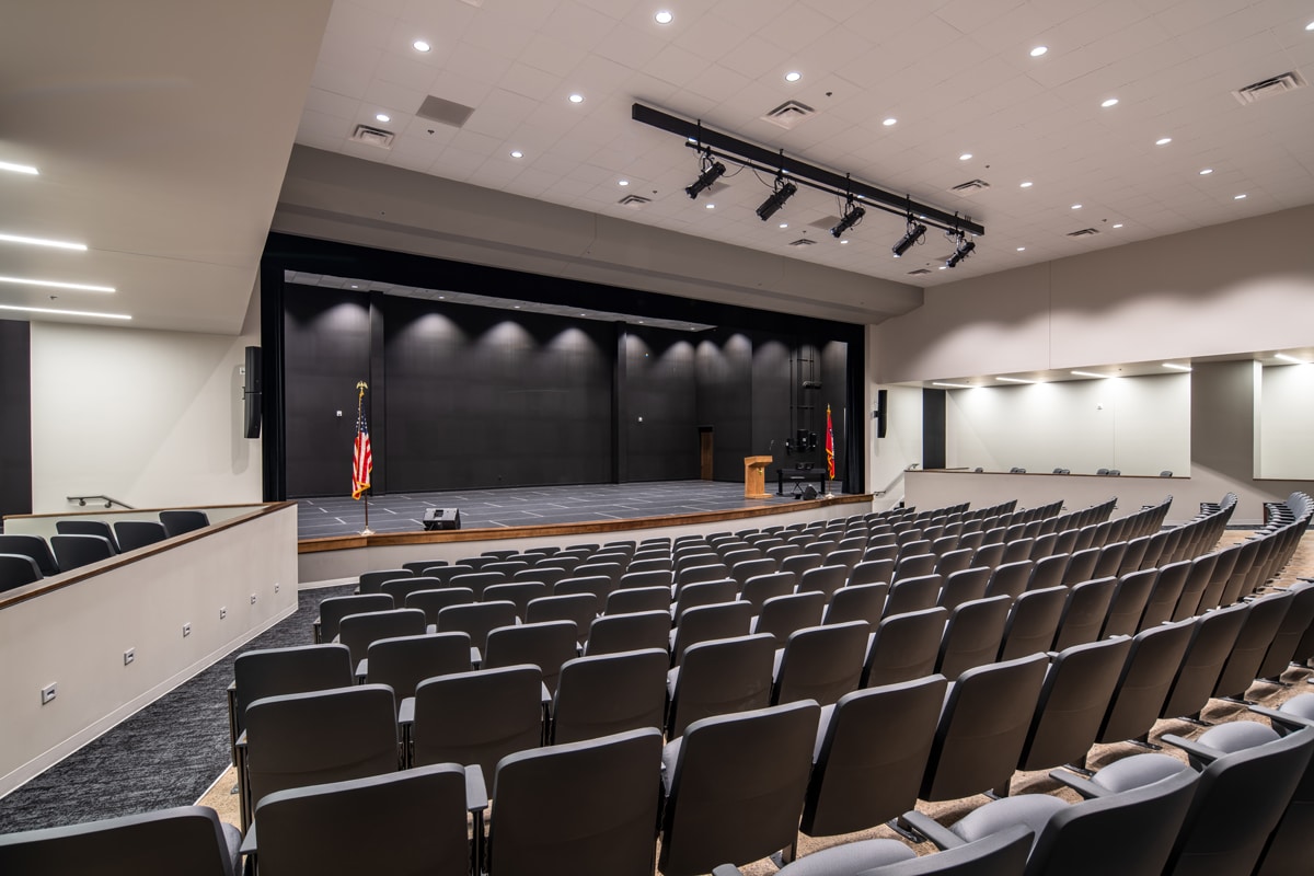 Mulberry High School Auditorium MAHG Architecture