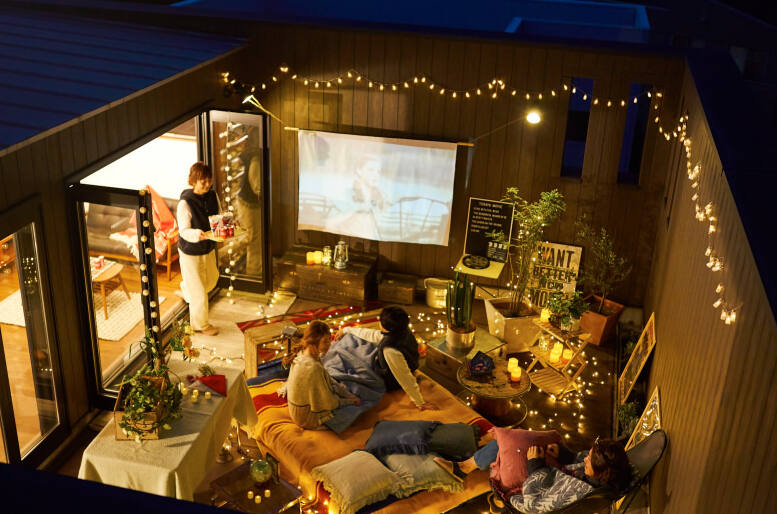 映画鑑賞を自宅で楽しむ