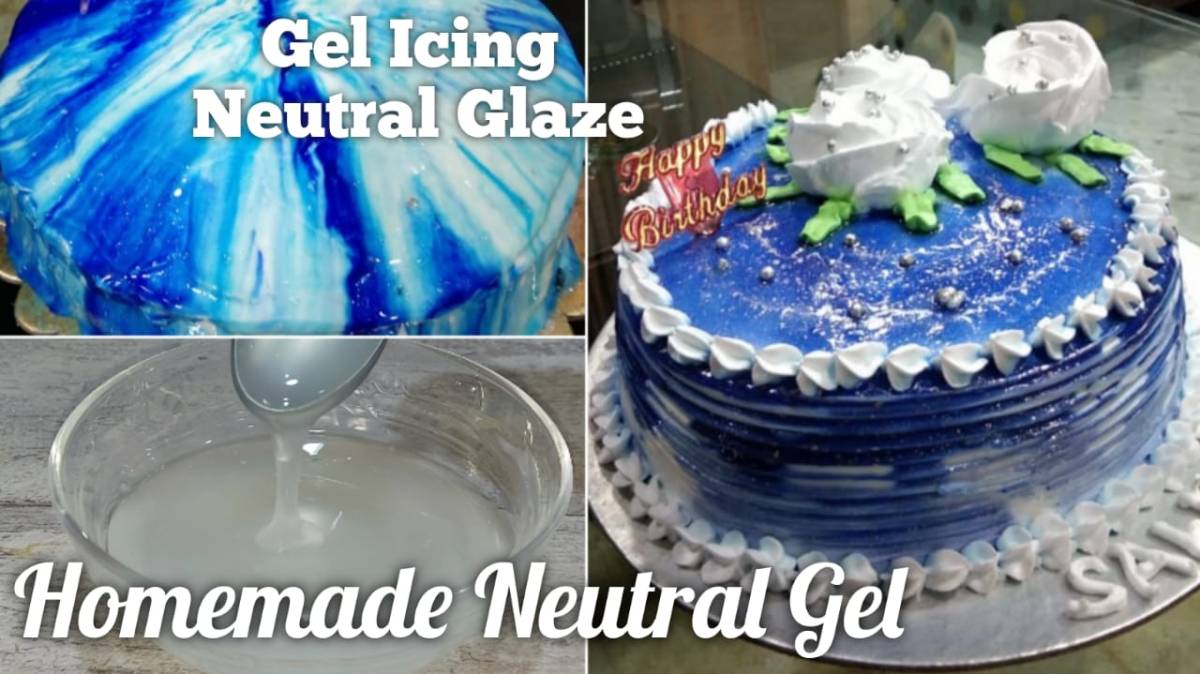 How to make Neutral Gel / Homemade Gel for Cake Decoration/Gel Icing