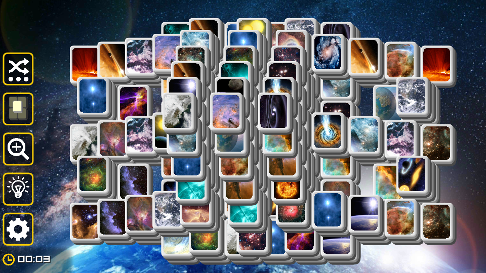 Mahjong Galaxy & Space Astronomy Solitaire Mahjong Apps