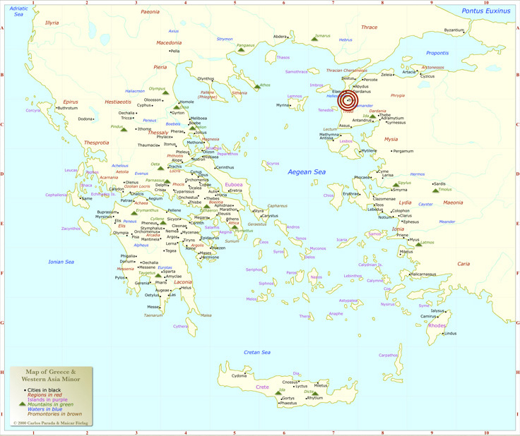 Troy Greek Mythology Link