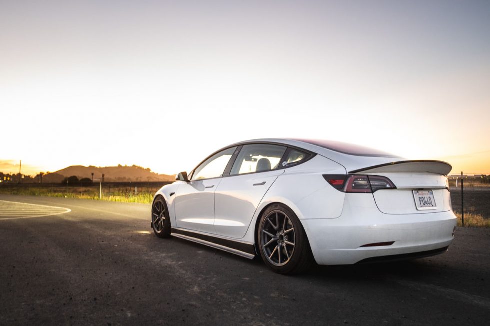 Carbon Fiber Side Skirts For Tesla Model 3 Maier Electric Vehicles