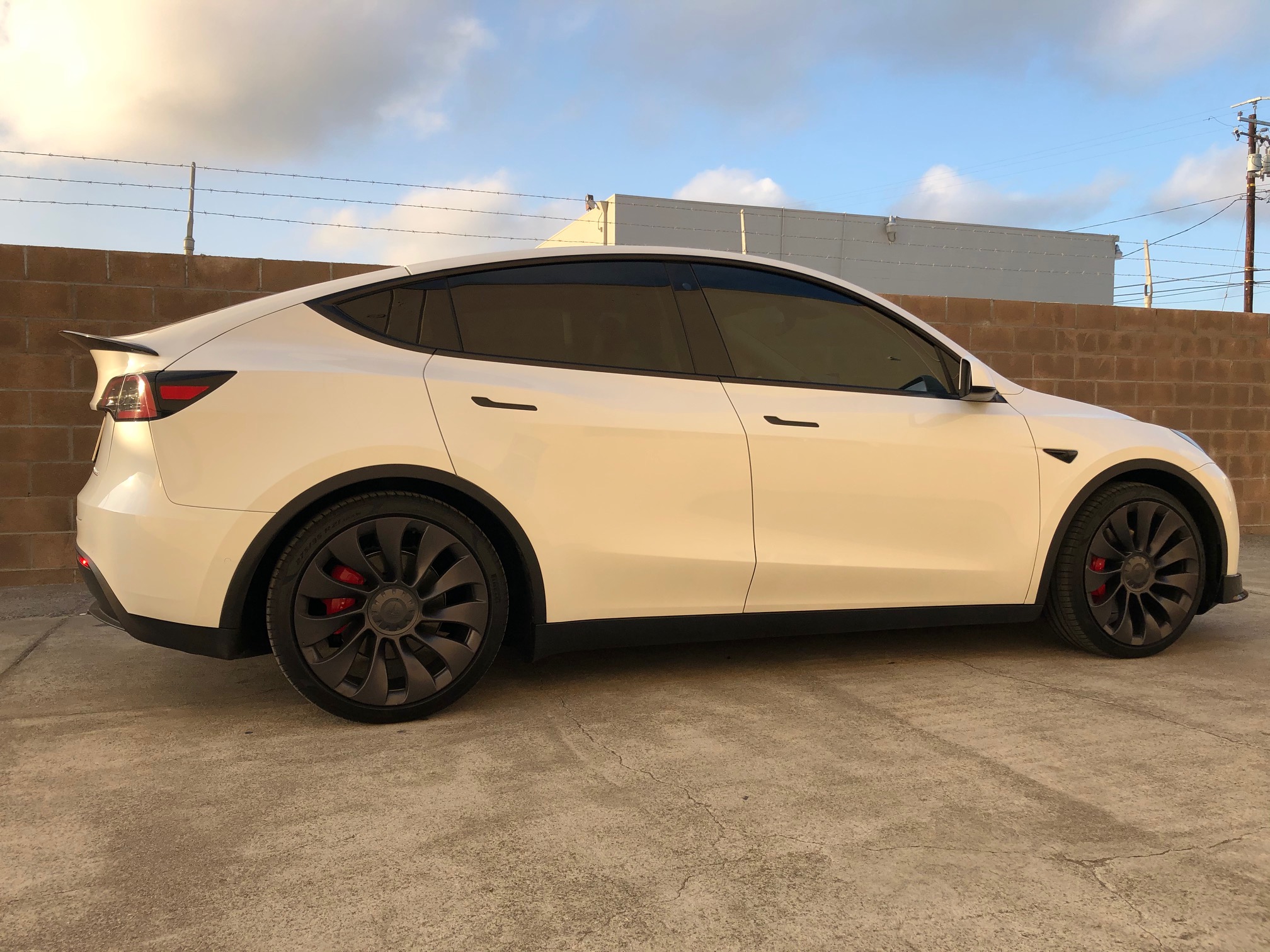 Front Spoiler For Tesla Model Y Maier Electric Vehicles