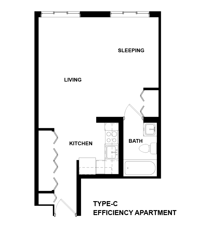 PA641 Ohioview Tower Floor Plans