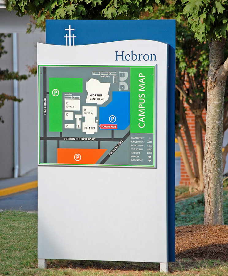 APCO Signs Project Hebron Baptist Church