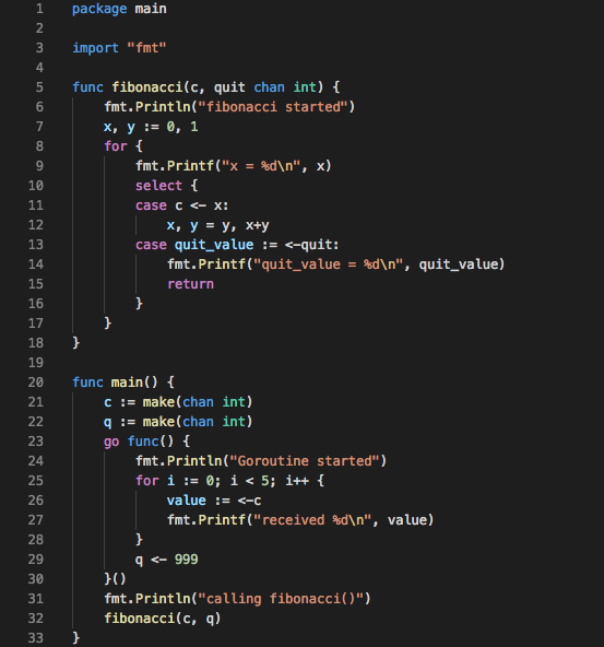 GoLang Tutorial Channels