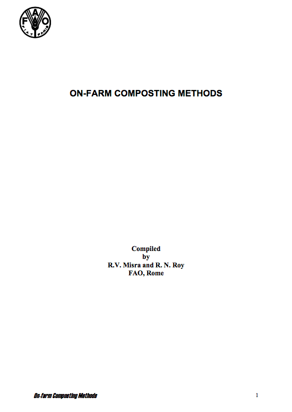 OnFarm Composting Methods CCARDESA