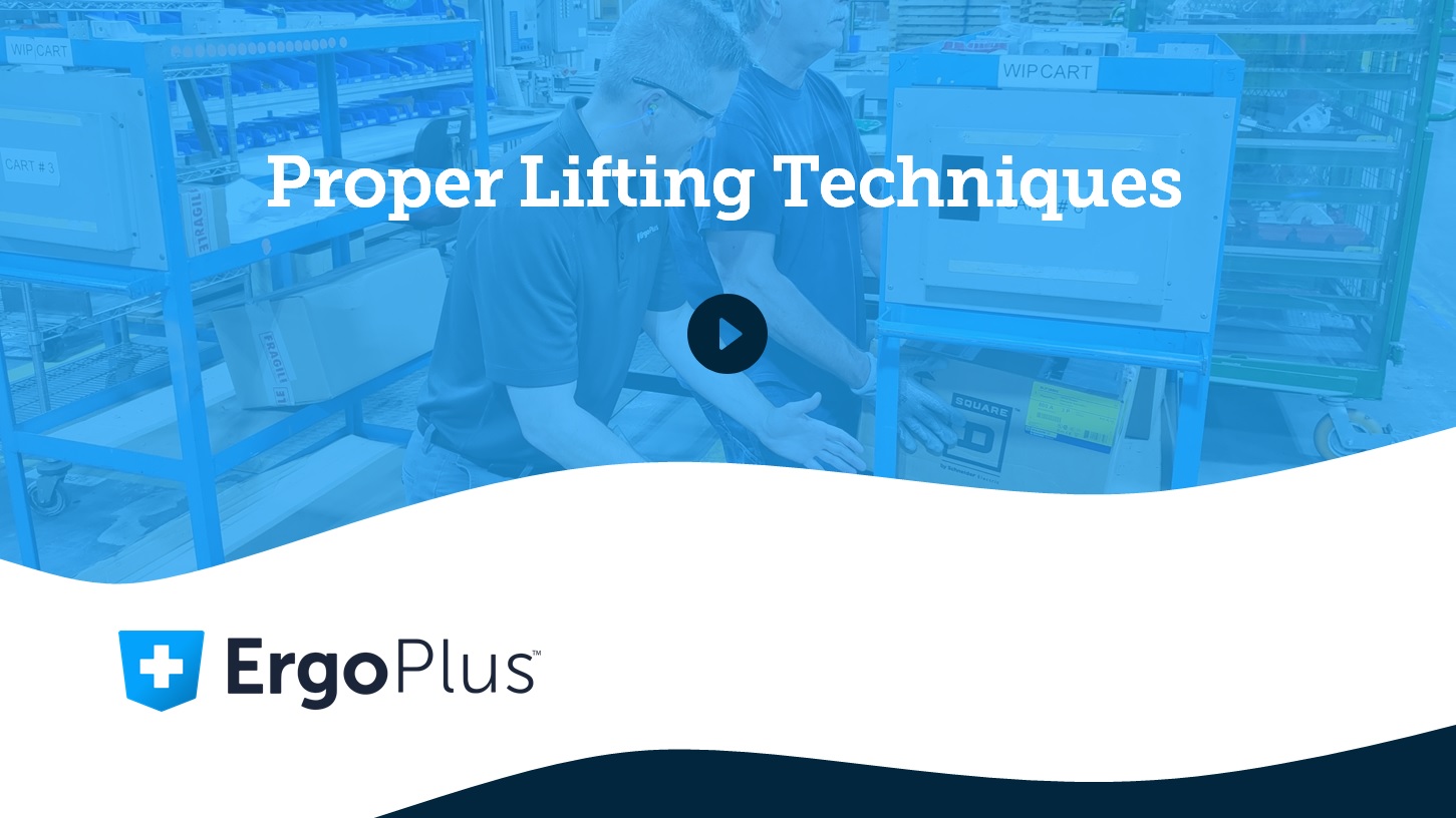 Video Proper Lifting Techniques ErgoPlus