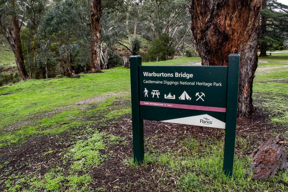 Warburtons Bridge Campground Goldfields Guide