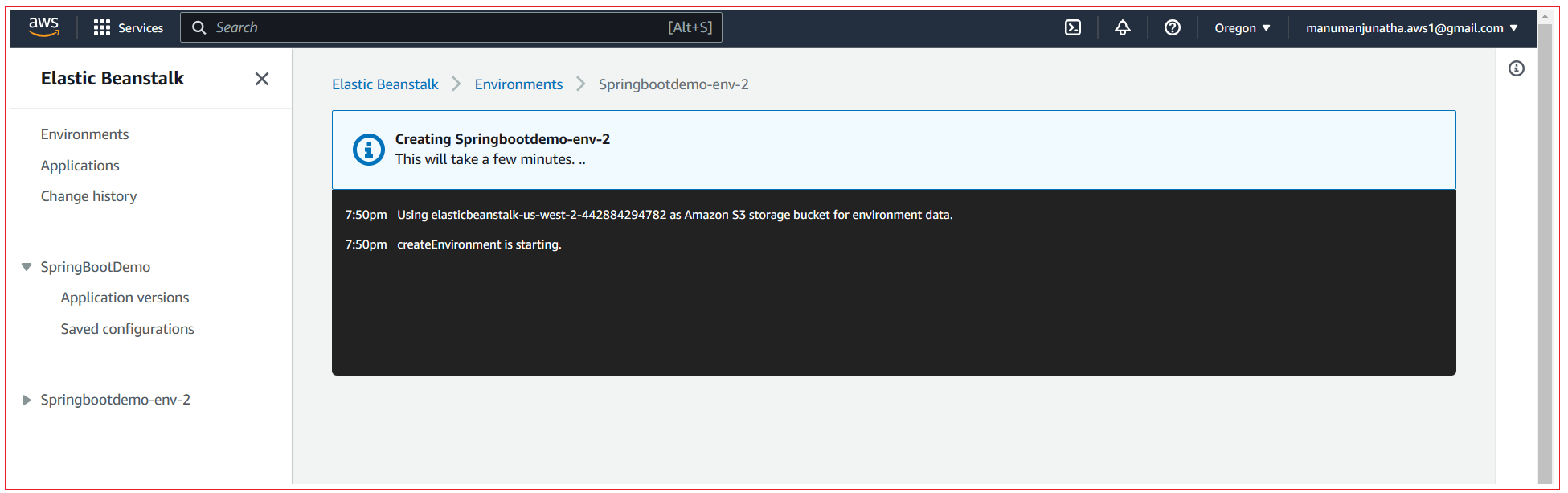 How to deploy Spring Boot application to AWS Elastic Beanstalk