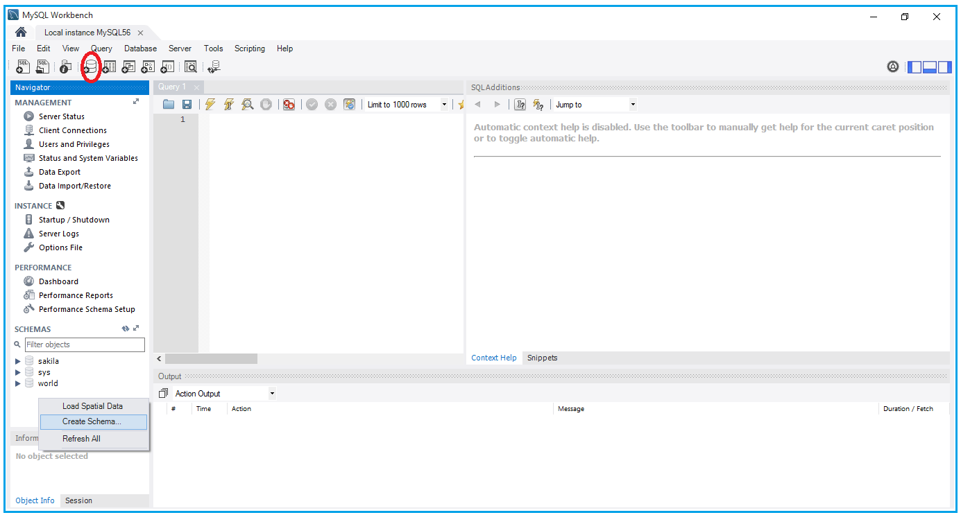 MYSQL Workbench java4coding