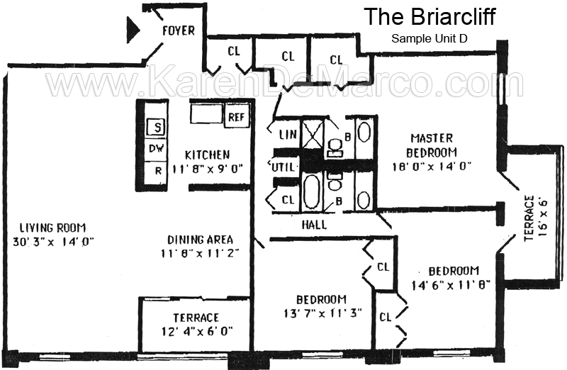Floor Plans The Briarcliff in Cliffside Park, NJ