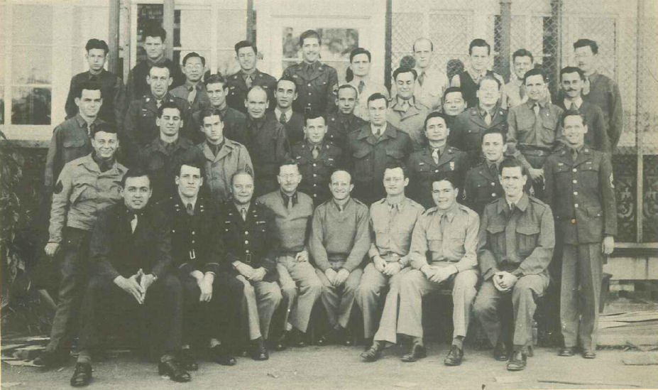 The first batch of SIS personnel at 21 Henry Street, Ascot