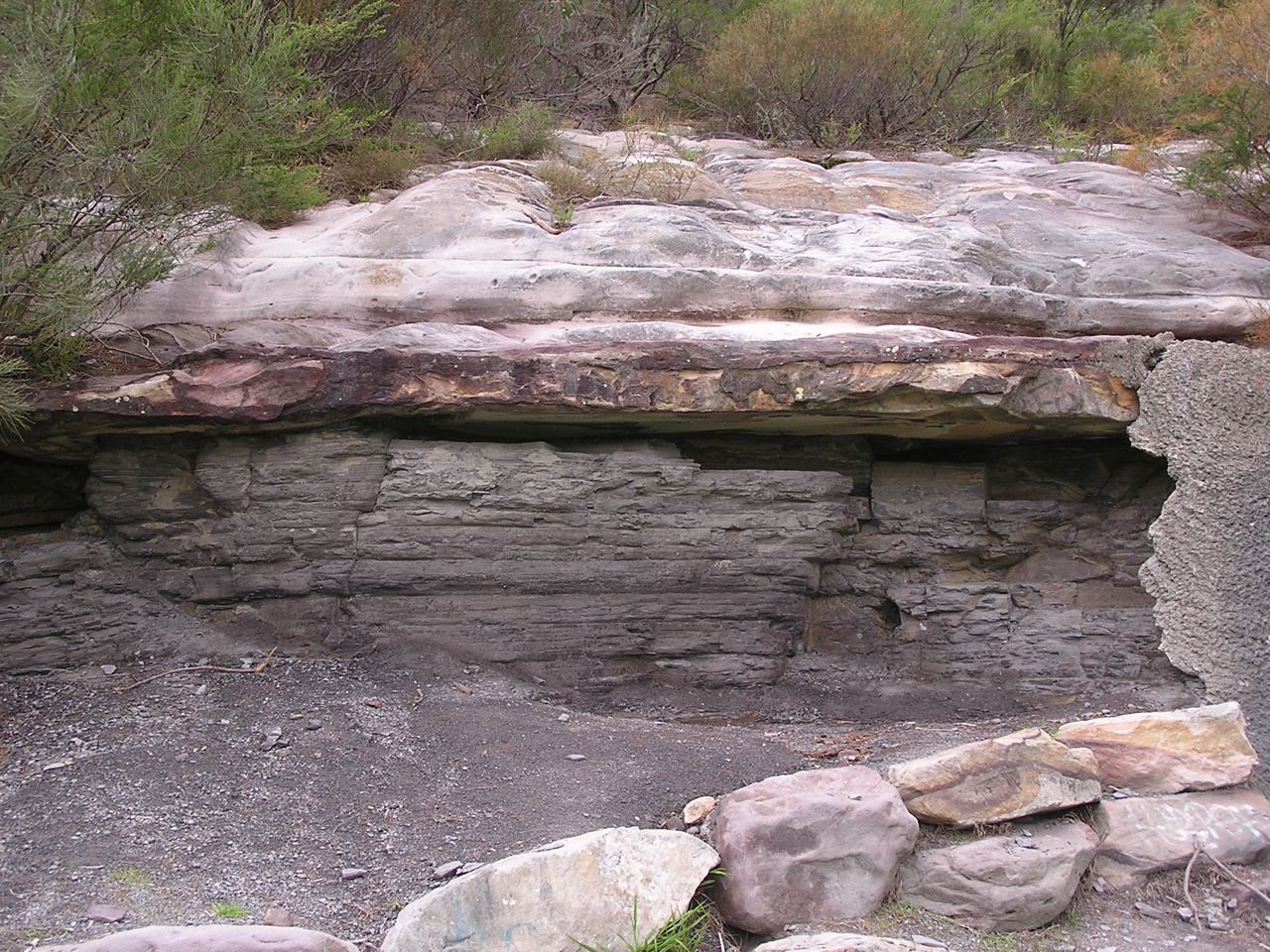 Hawkesbury Sandstone Shale Lenses