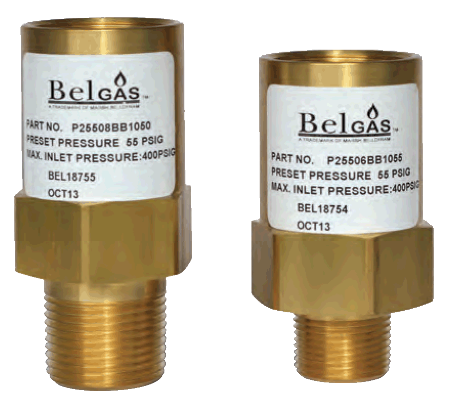 Relief Valves, Gas Natural Gas Relief valve