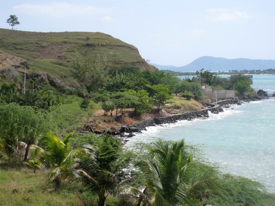 Haiti paysage côtier entre Aquin et SaintLouis du Sud