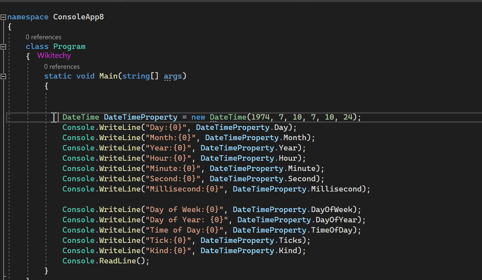 Datetime in C Date and Time in C C DateTime Examples