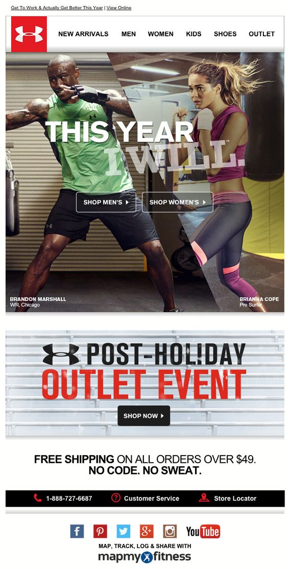 25 Examples of Sportswear Brands' Marketing Emails MailBakery