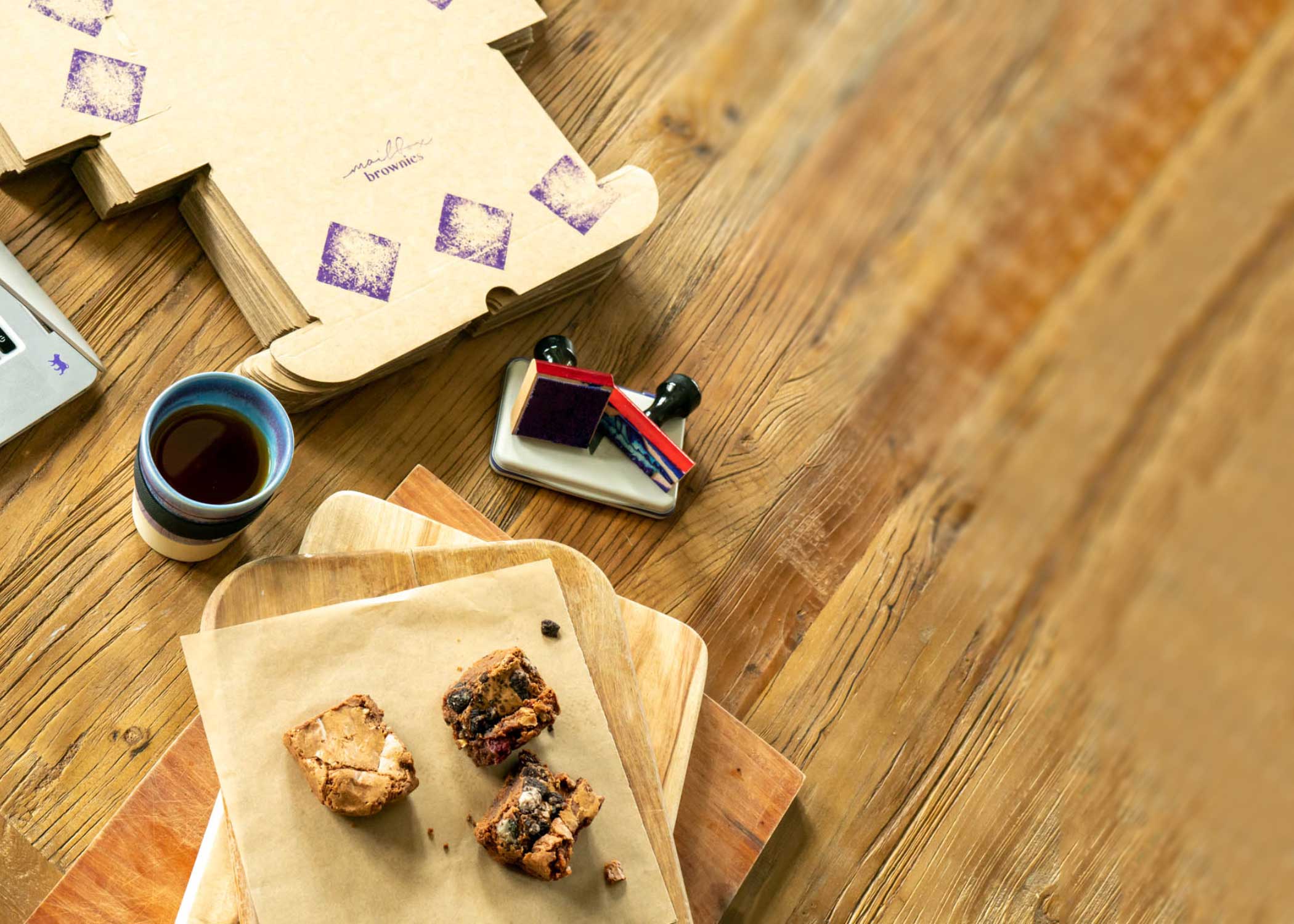 Mail or home delivered chocolate brownies Australia