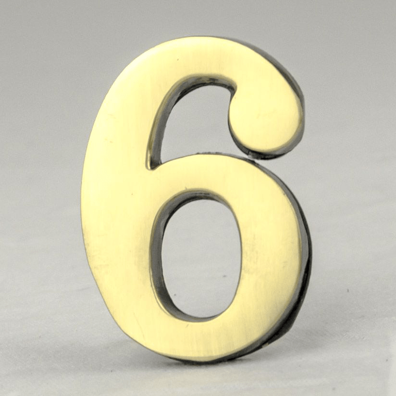 2 inch Brass Numbers Mailbox Makeovers