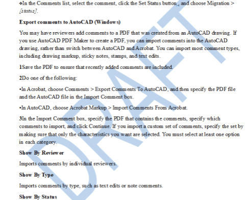 Autocad 2016 Dwg To Pdf Now Writes Shx Text Into The Comments