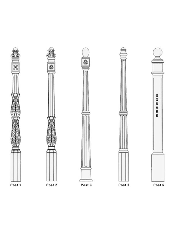 Replacement Imperial Mailbox Post Mailbox Shoppe