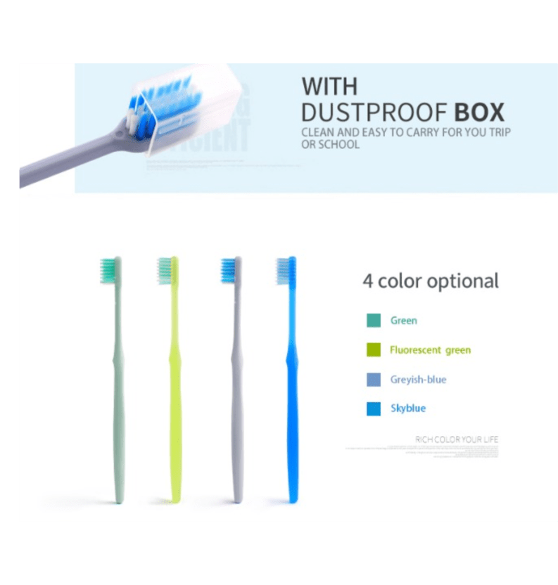 Ushaped Orthodontic Toothbrush Oral Hygiene With Brace Adult And Teeth