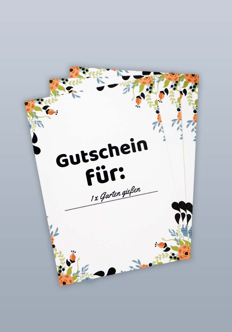 Gutscheine online gestalten & ab 1 Ex. drucken lassen MAILINGSTORE