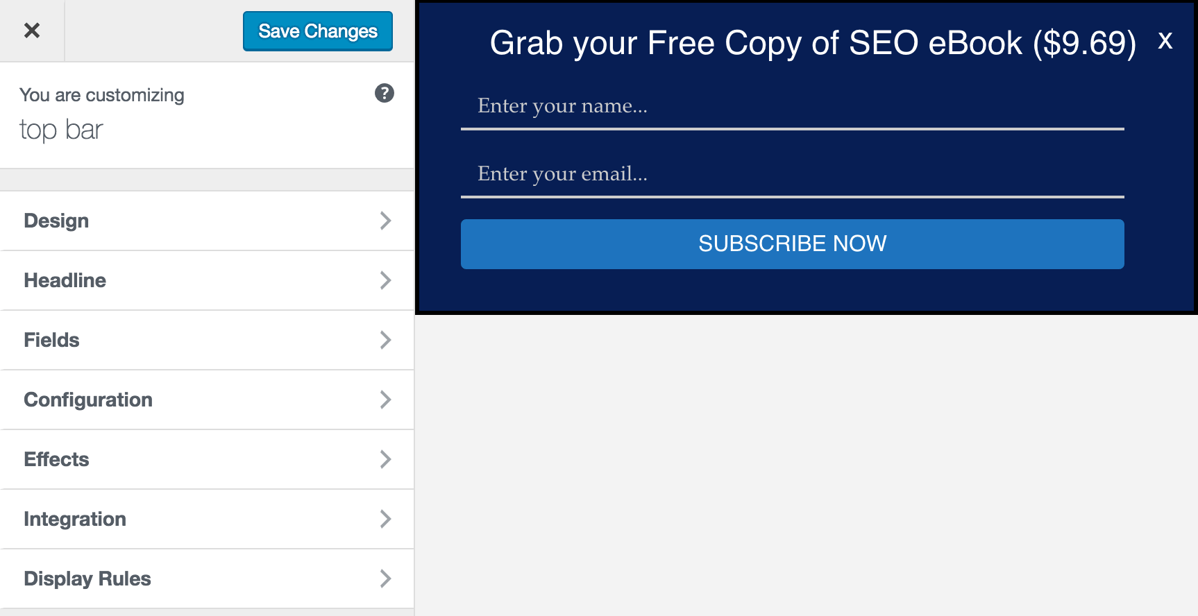 How to Create WordPress Notification Bars (Bottom/Top Bar)