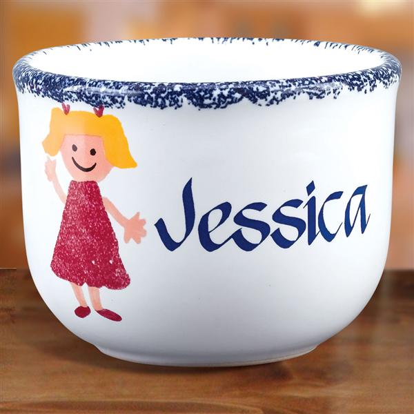 Personalized Icon Ice Cream Bowls Personalized Stoneware Mail Order