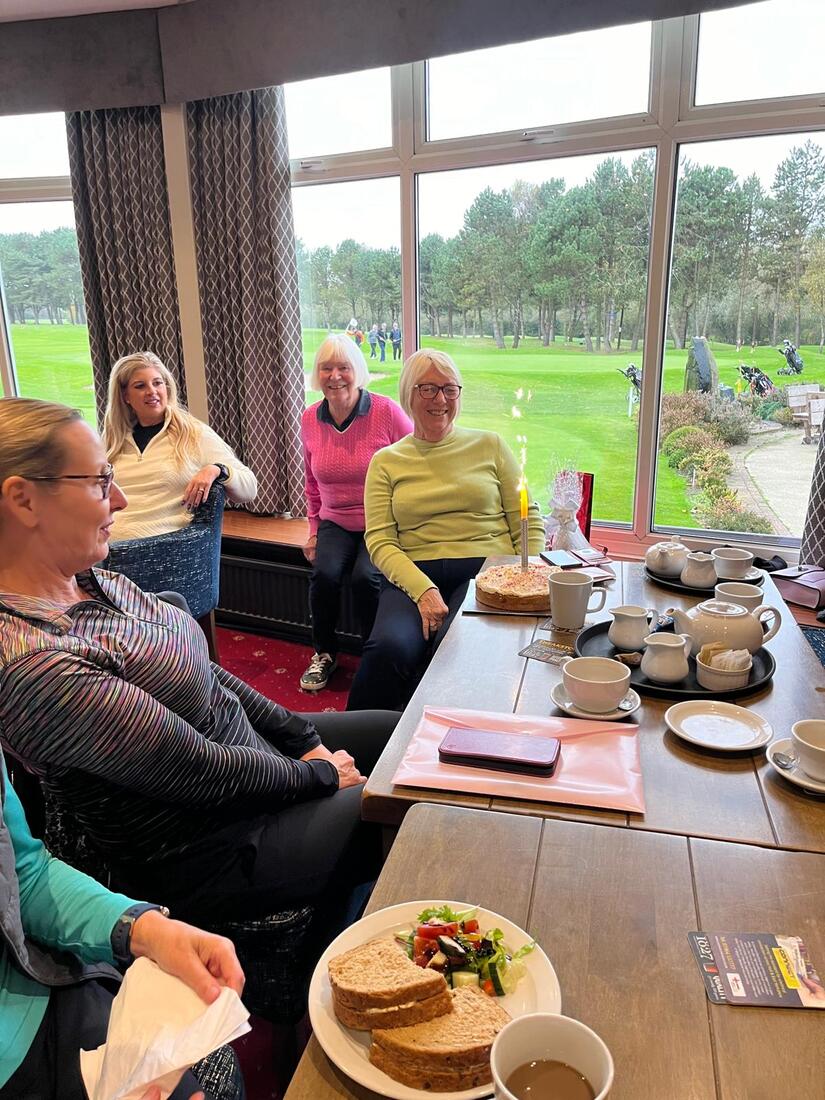 Happy Birthday Christine Hornsea Pro Shop Team to Hornsea