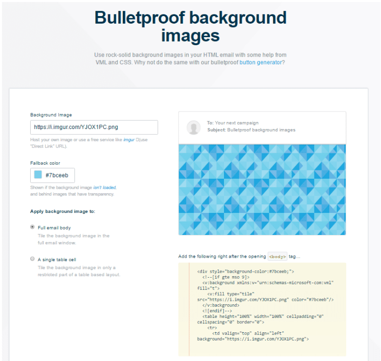 845 Background Image Css Not Working In Outlook My
