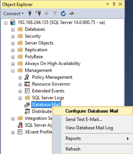 Sending Emails frrom SQL Server Mailtrap Blog