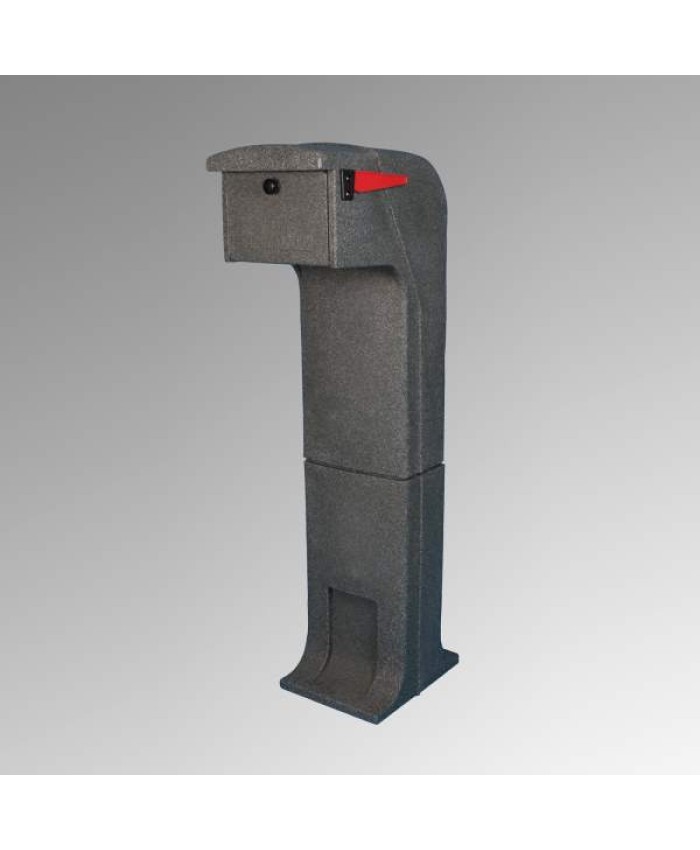 Mail Gator Theft Resistant Mailbox Charcoal