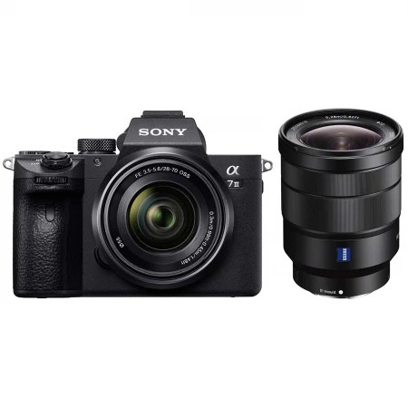 Jual Kamera Sony Alpha A7 Iii Mirrorless Digital Camera With 28-70Mm And 16-35Mm F4 Lens