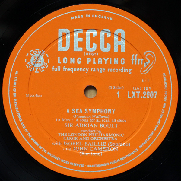 Decca Label Variations Records LP Vinyl England Guide