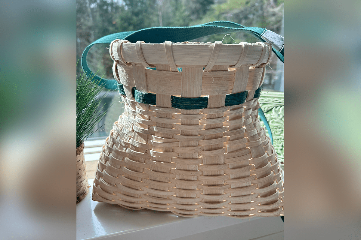 Fiddlehead Basket at Fields Pond Maine Audubon
