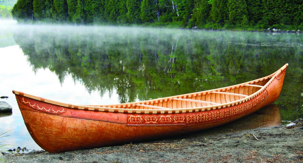 Birchbark Canoes Maine Boats Homes & Harbors