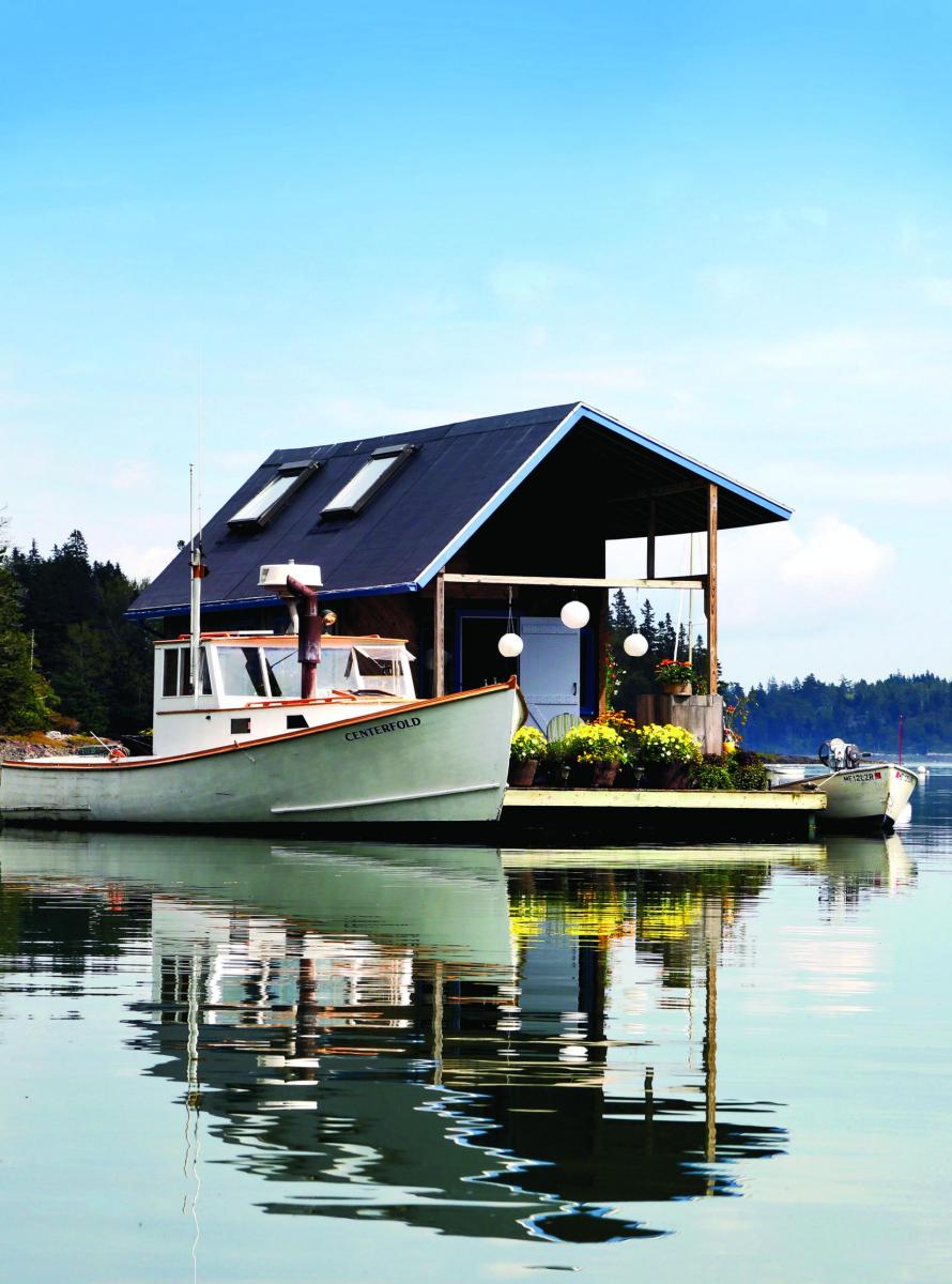 At Home in Port Maine Boats Homes & Harbors
